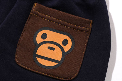 BAPE BABY MILO JERSEY DENIM BABY PANTS