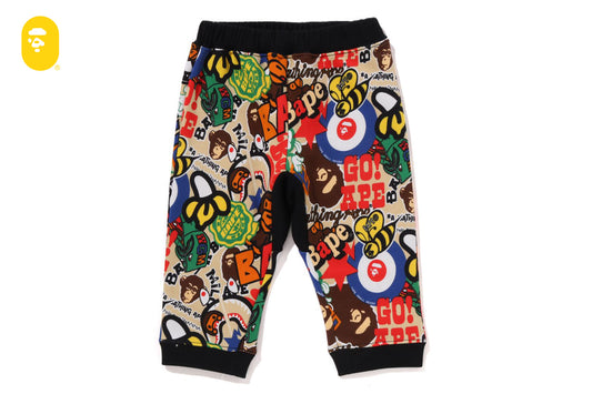 BAPE MILO ASSORTED BABY PANTS