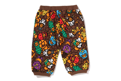 BAPE MILO 多恐龍圖案嬰兒褲