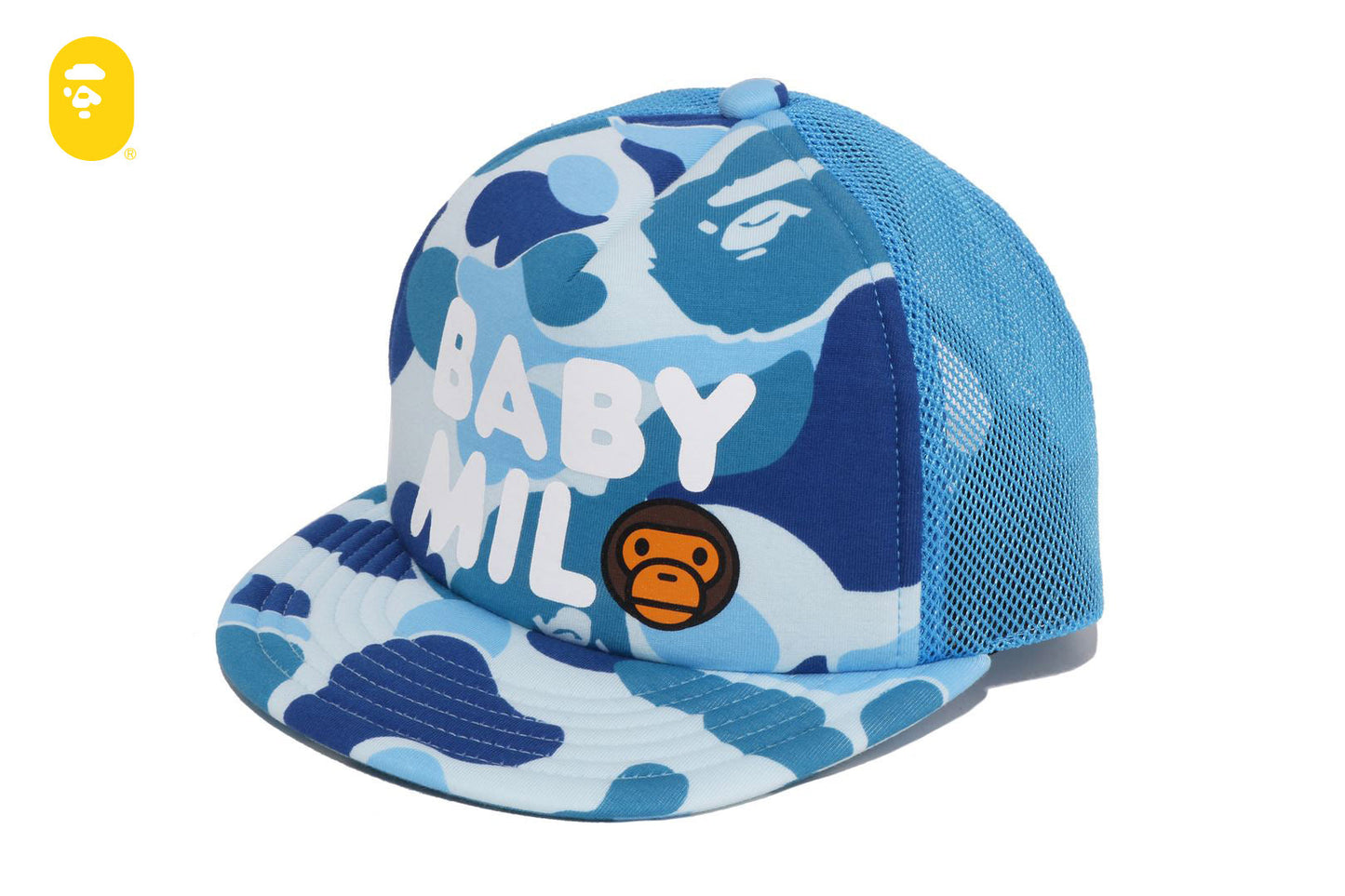 BAPE ABC CAMO BABY MILO 網眼帽