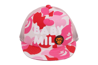 BAPE ABC CAMO BABY MILO 網眼帽
