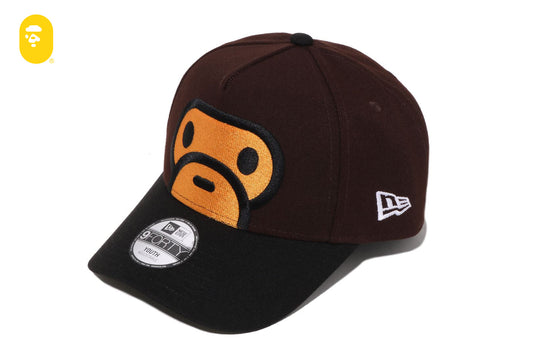 BAPE MILO FACE NEW ERA 9FORTY CAP