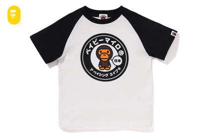 BAPE JAPAN BABY MILO RAGLAN TEE