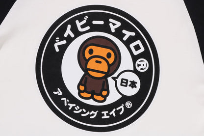 BAPE JAPAN BABY MILO RAGLAN TEE