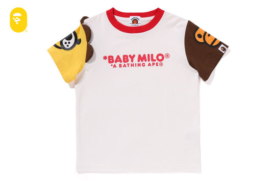 BAPE MILO FRIENDS SLEEVES TEE