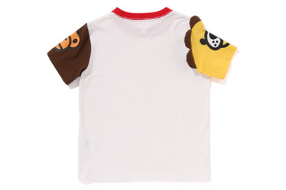 BAPE MILO FRIENDS SLEEVES TEE