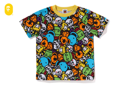 BAPE MILO ALL FRIENDS TEE