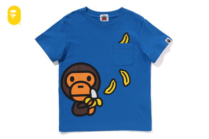 BAPE BABY MILO BANANA POCKET TEE