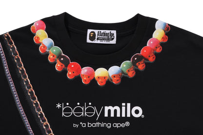 BAPE BABY MILO FAKE PRINT OVERSIZED TEE