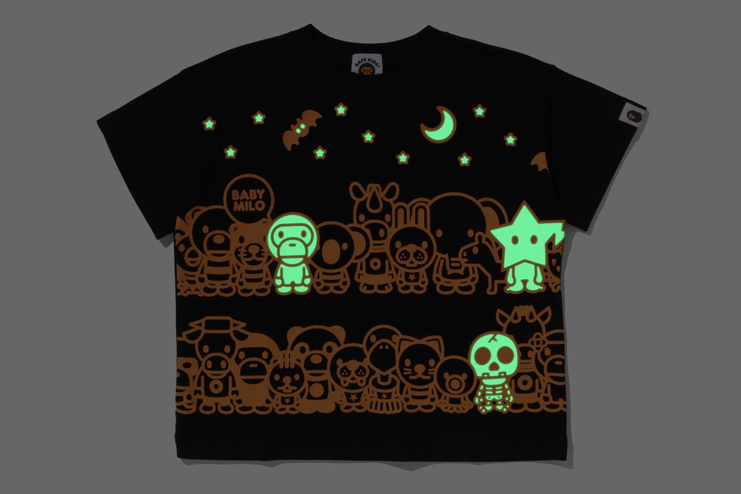BAPE A TO Z HALLOWEEN RELAXED FIT TEE