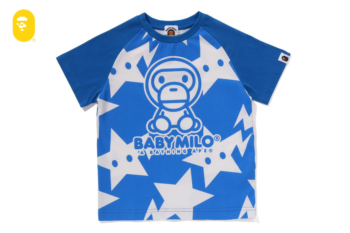 BAPE BABY MILO STA RAGLAN TEE