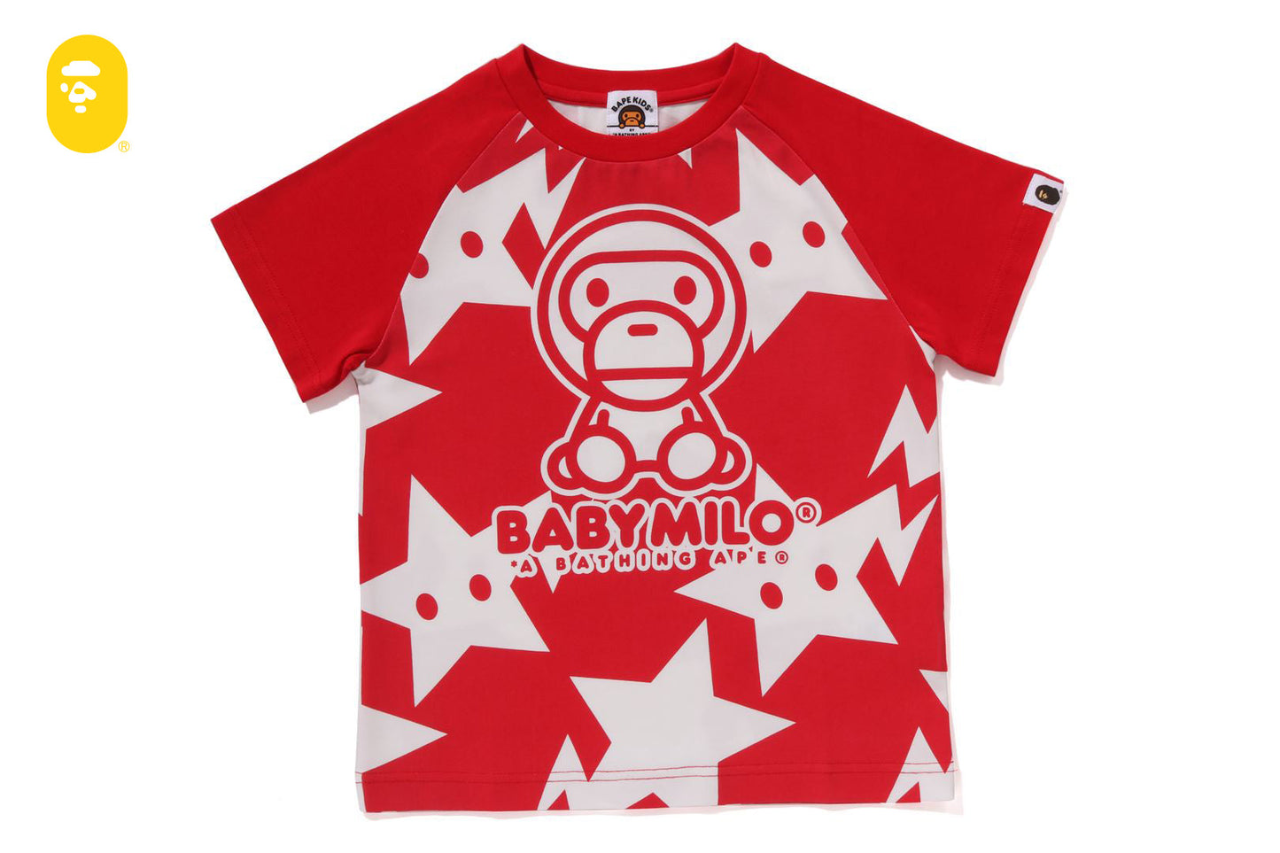 BAPE BABY MILO STA RAGLAN TEE