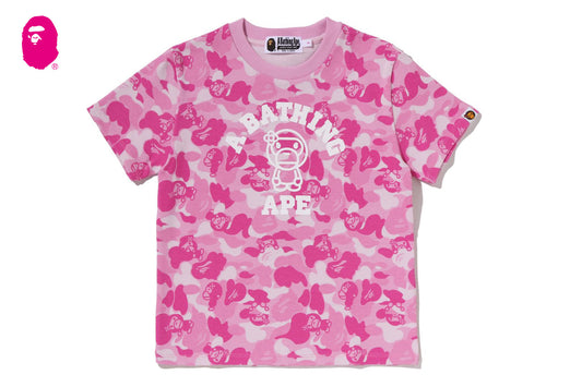 BAPE BABY LISA ABC CAMO COLLEGE MINI TEE