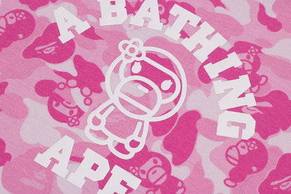 BAPE BABY LISA ABC CAMO COLLEGE MINI TEE