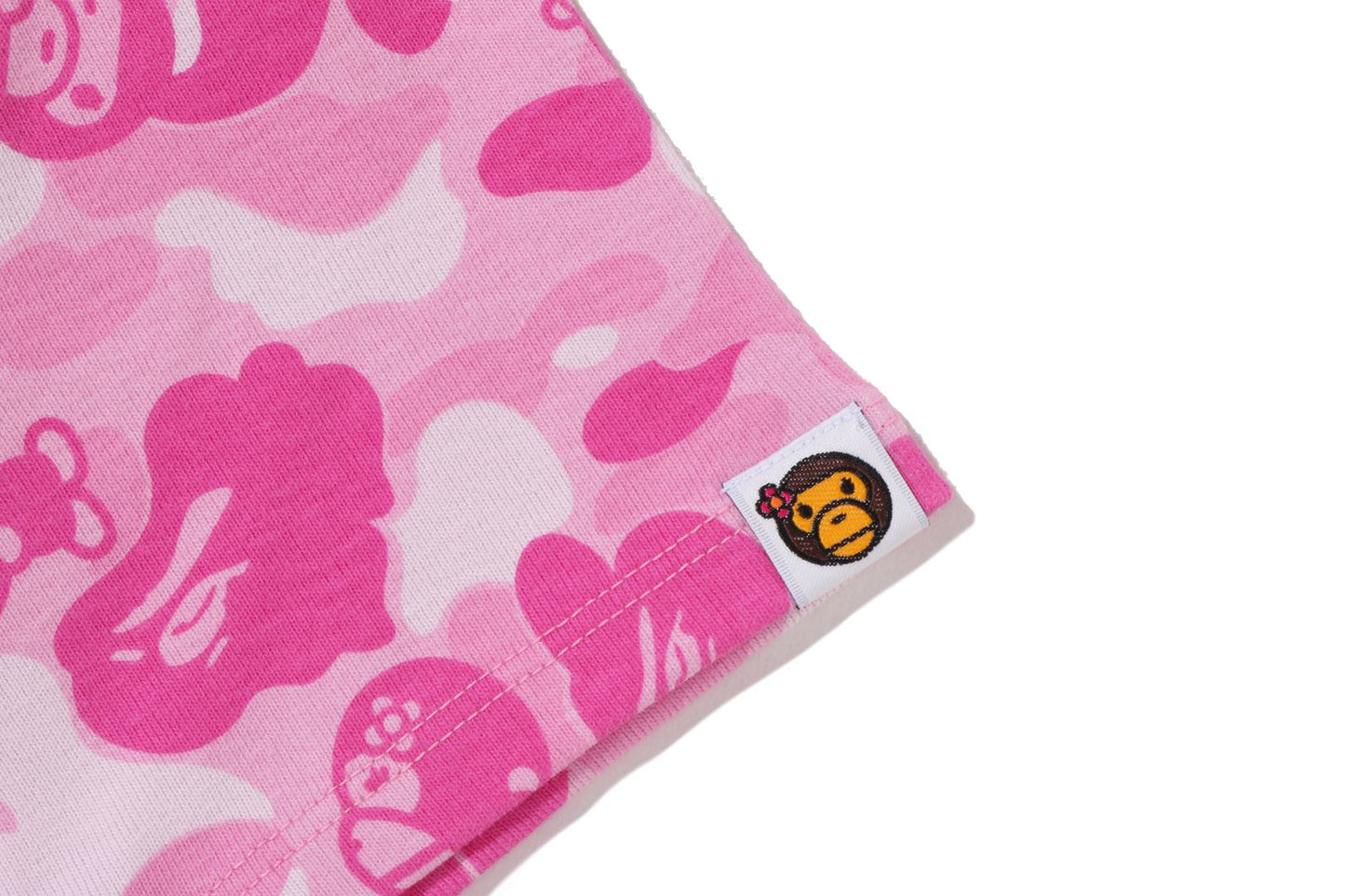 BAPE BABY LISA ABC CAMO COLLEGE MINI TEE