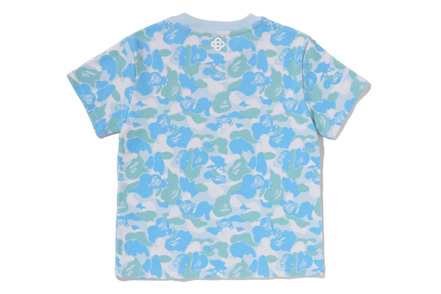BAPE BABY LISA ABC CAMO COLLEGE MINI TEE