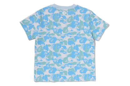 BAPE BABY LISA ABC CAMO COLLEGE MINI TEE