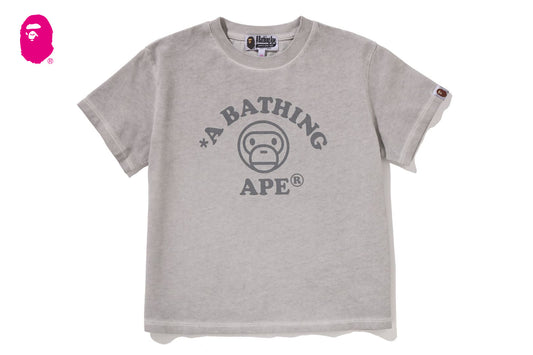 BAPE BABY MILO 漂白染色迷你T恤