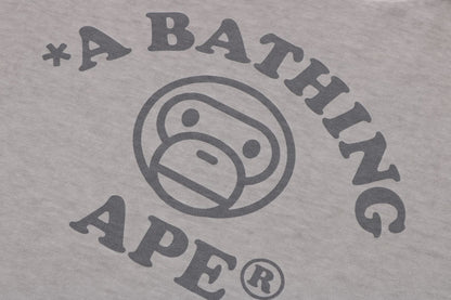 BAPE BABY MILO 漂白染色迷你T恤