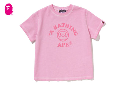 BAPE BABY MILO 漂白染色迷你T恤