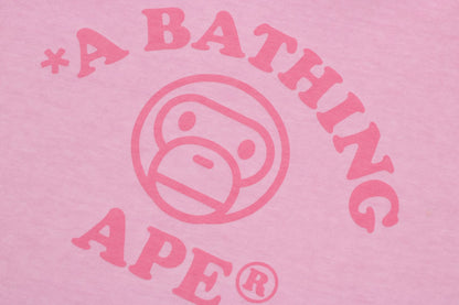 BAPE BABY MILO 漂白染色迷你T恤