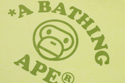 BAPE BABY MILO 漂白染色迷你T恤