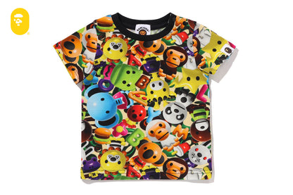 BAPE 3D MILO ALL FRIENDS TEE
