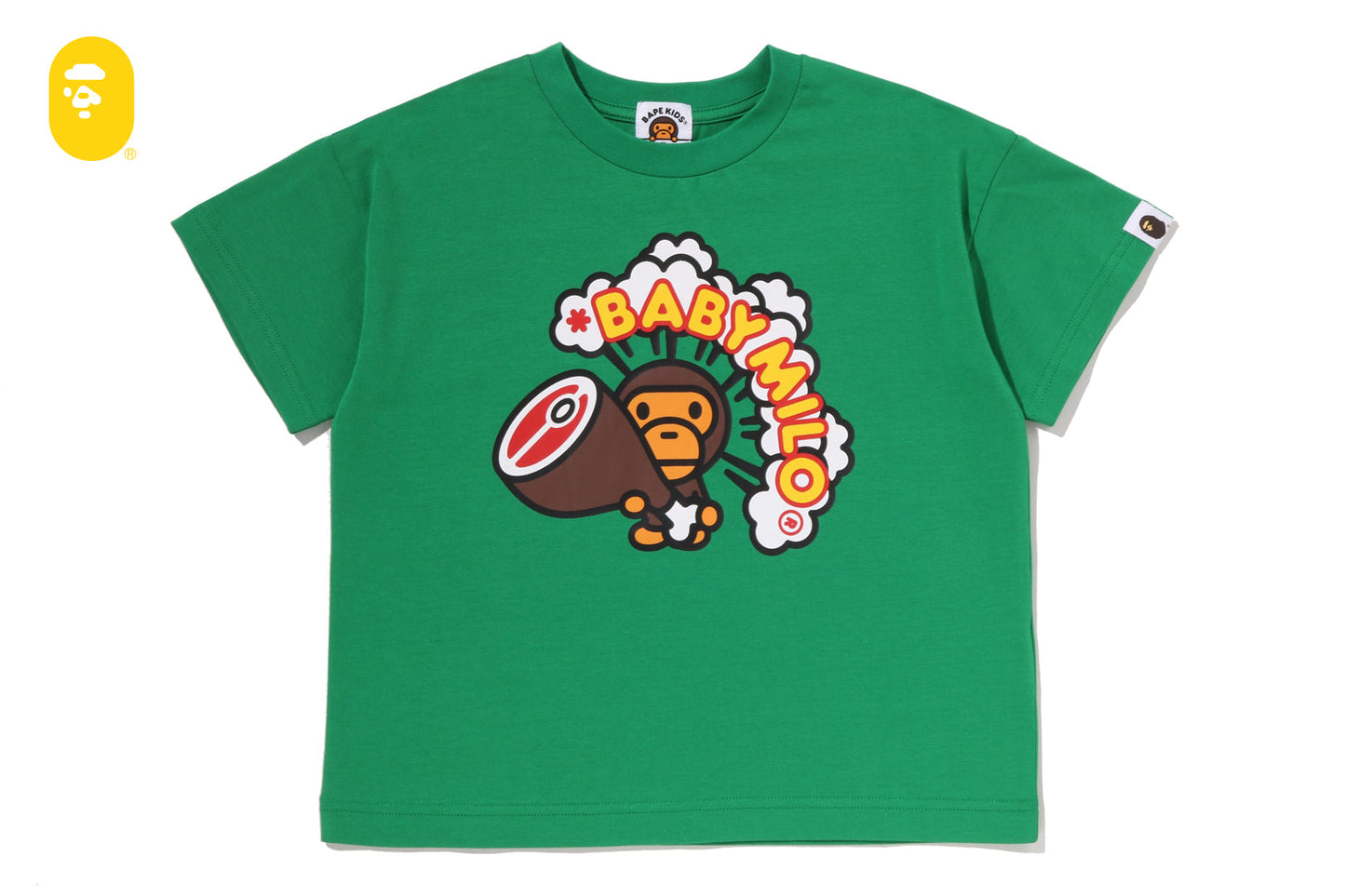 BAPE BABY MILO MEAT 放鬆版型短袖T恤