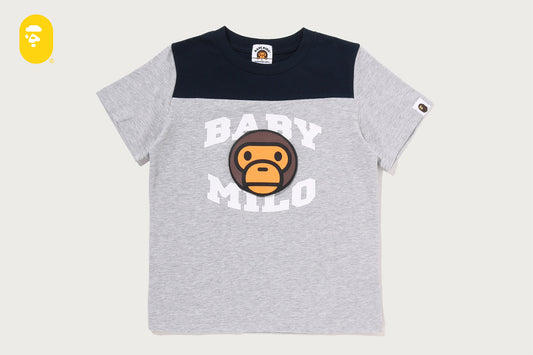 BAPE BABY MILO 足球T恤