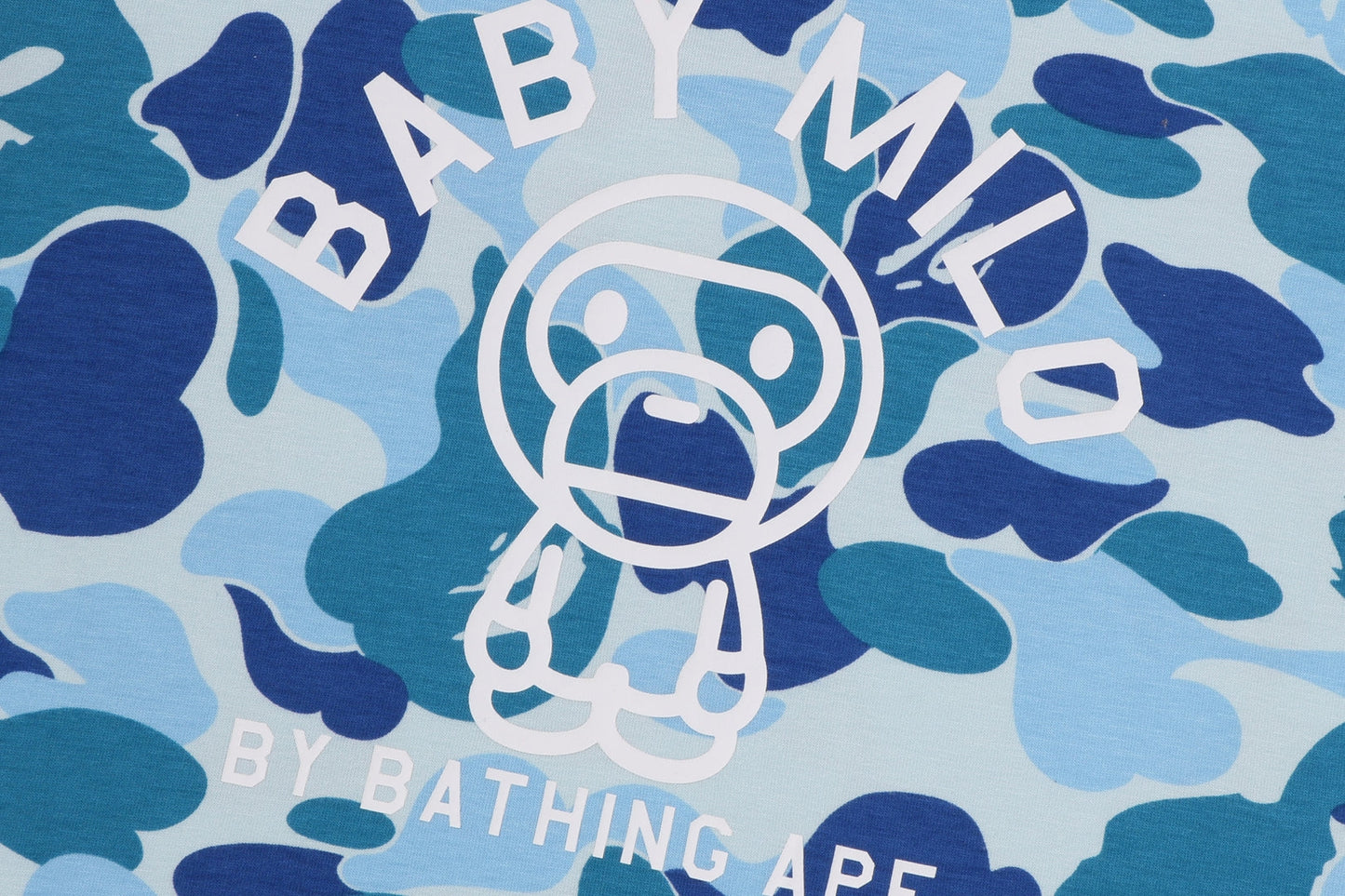 BAPE ABC CAMO BABY MILO COLLEGE TEE