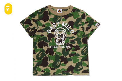 BAPE ABC CAMO BABY MILO COLLEGE TEE