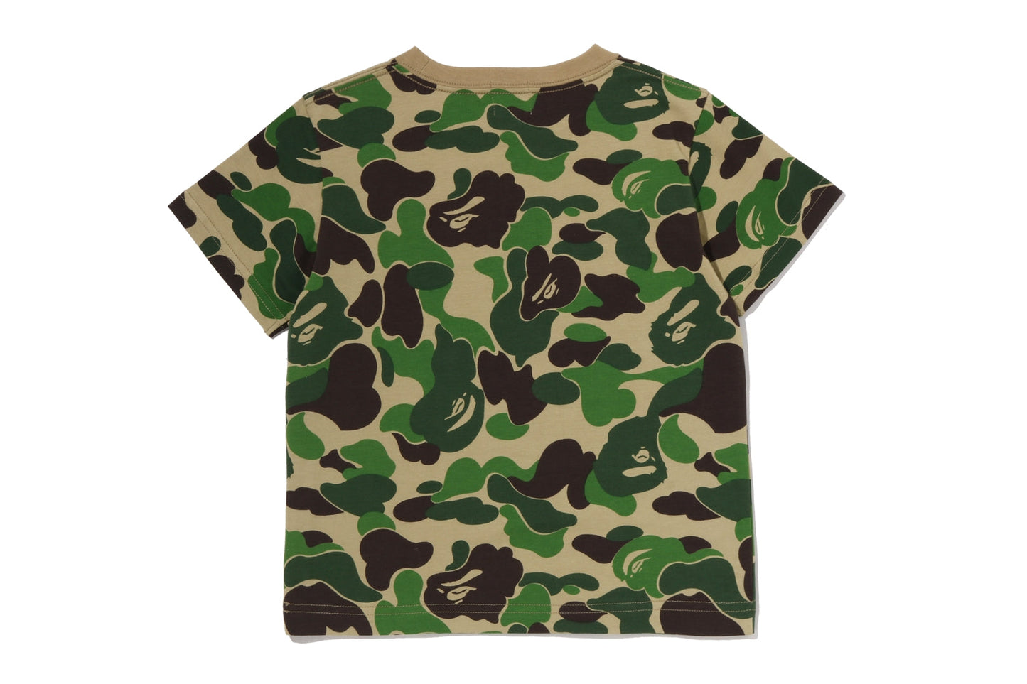 BAPE ABC CAMO BABY MILO COLLEGE TEE