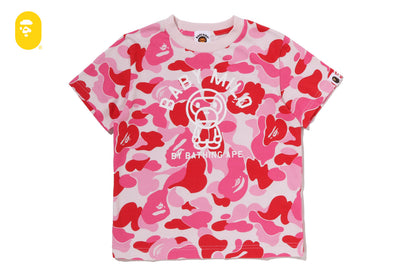 BAPE ABC CAMO BABY MILO COLLEGE TEE