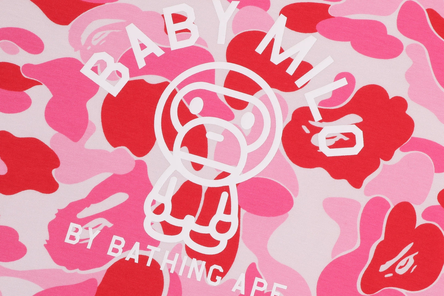 BAPE ABC CAMO BABY MILO COLLEGE TEE