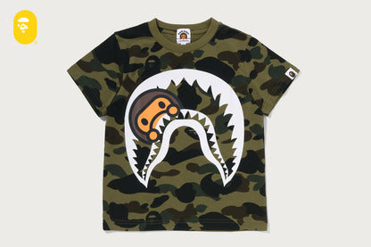 BAPE 1ST CAMO MILO SHARK TEE