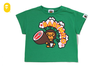 BAPE BABY MILO MEAT 放鬆版型短袖T恤