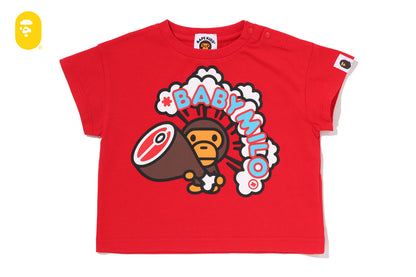 BAPE BABY MILO MEAT 放鬆版型短袖T恤