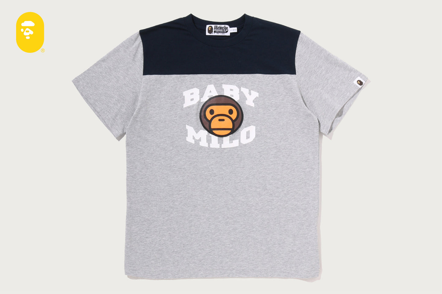 BAPE BABY MILO 足球T恤