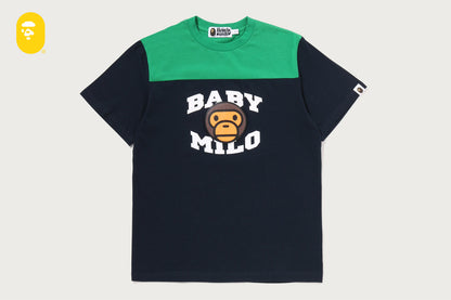 BAPE BABY MILO 足球T恤