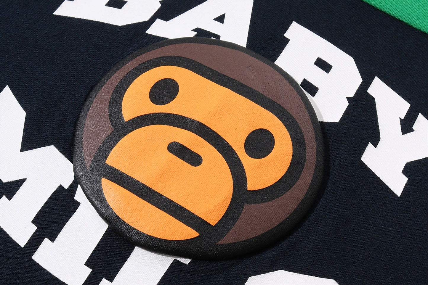BAPE BABY MILO 足球T恤