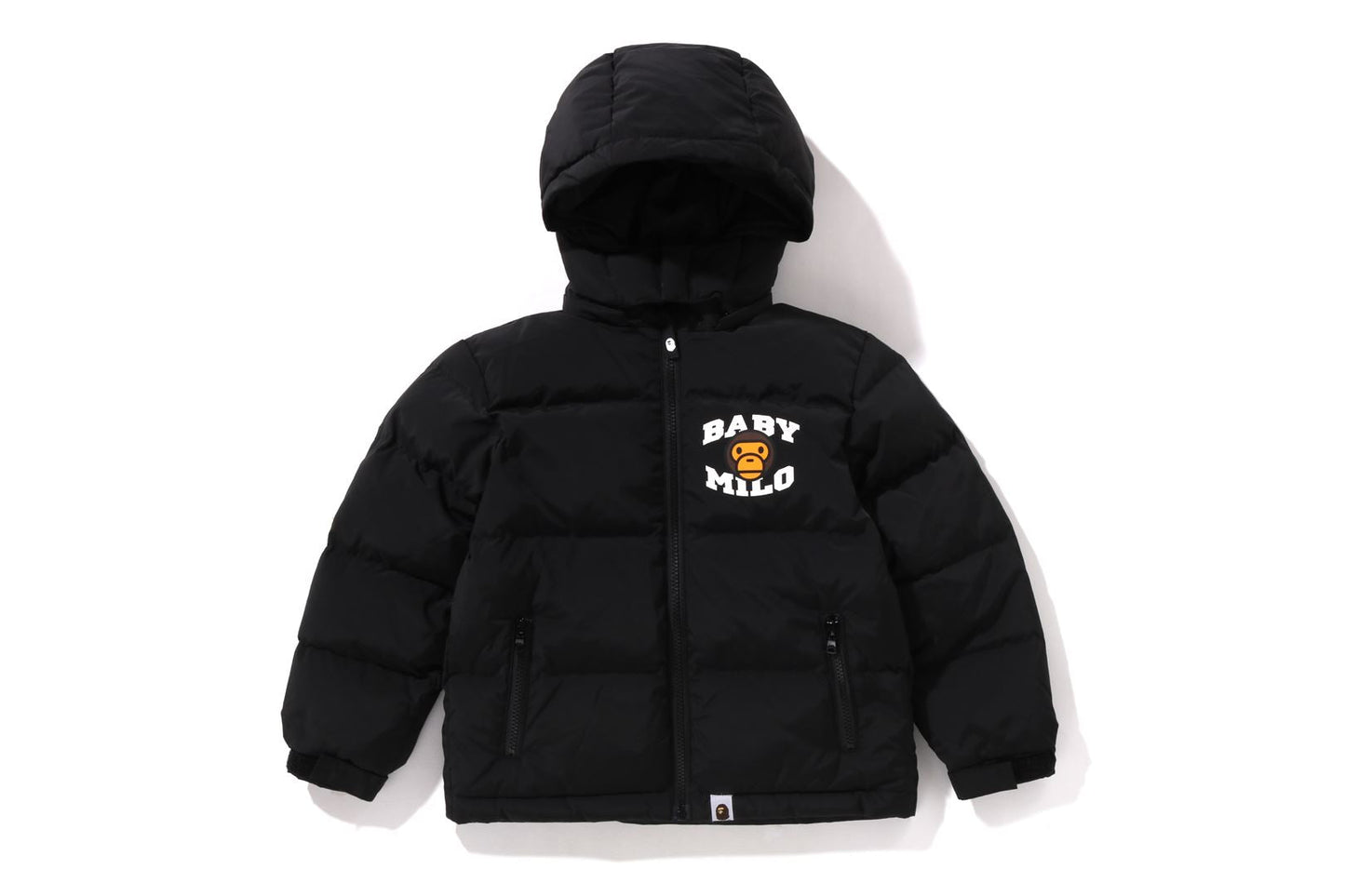 BAPE BABY MILO ZIP HOODIE DOWN JACKET