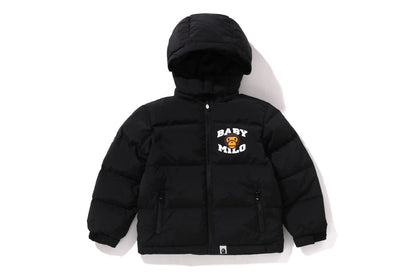 BAPE BABY MILO ZIP HOODIE DOWN JACKET