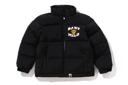 BAPE BABY MILO ZIP HOODIE DOWN JACKET