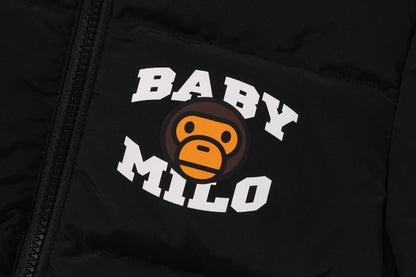 BAPE BABY MILO ZIP HOODIE DOWN JACKET