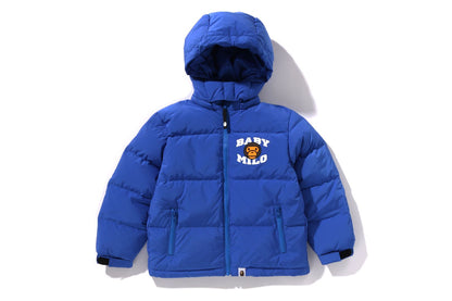 BAPE BABY MILO ZIP HOODIE DOWN JACKET