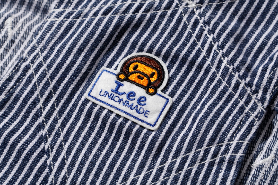 BAPE BAPE X LEE BABY MILO OVERALLS