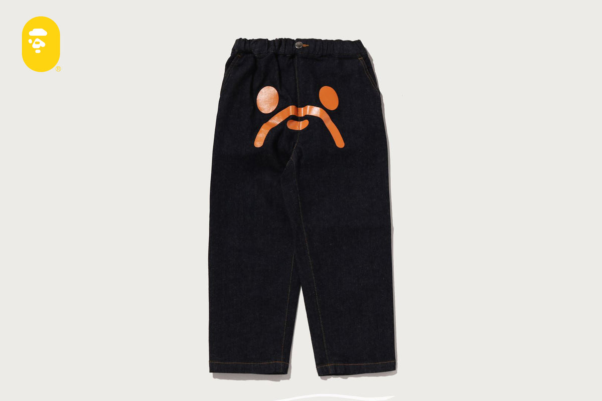BAPE MILO FACE 10 OZ DENIM PANTS