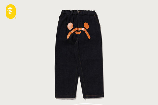 BAPE MILO FACE 10 OZ DENIM PANTS