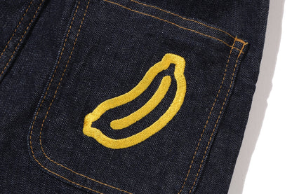 BAPE BABY MILO 10 OZ 牛仔短褲