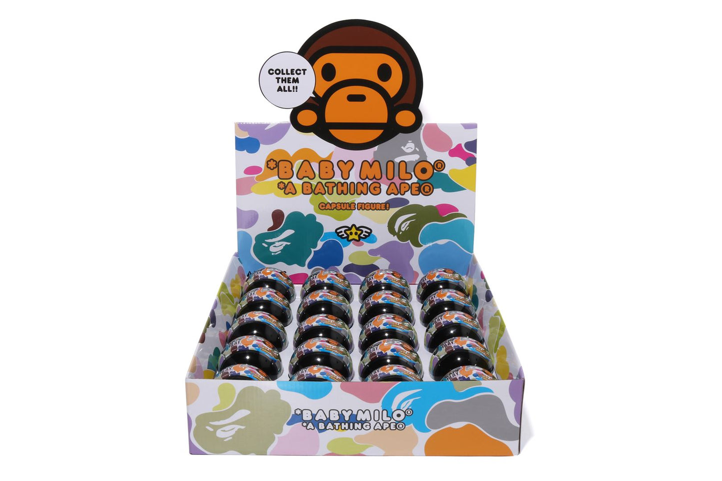 BAPE BABY MILO CAPSULE FIGURE VOL.4 BOX